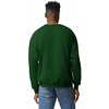Gildan Unisex Adult Fleece Crewneck Sweatshirt, Style G18000, Multipack(Forest Green)