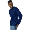 Gildan Unisex Adult Fleece Crewneck Sweatshirt, Style G18000, Multipack(Navy)
