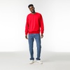 Gildan Unisex Adult Fleece Crewneck Sweatshirt, Style G18000, Multipack(Red (1-pack))