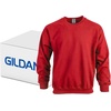 Gildan Unisex Adult Fleece Crewneck Sweatshirt, Style G18000, Multipack(Red (36-pack))
