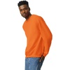 Gildan Unisex Adult Fleece Crewneck Sweatshirt, Style G18000, Multipack(S. Orange (1-pack))