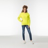 Gildan Unisex Adult Fleece Crewneck Sweatshirt, Style G18000, Multipack(Safety Green)