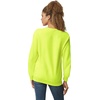 Gildan Unisex Adult Fleece Crewneck Sweatshirt, Style G18000, Multipack(Safety Green)