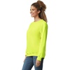 Gildan Unisex Adult Fleece Crewneck Sweatshirt, Style G18000, Multipack(Safety Green)