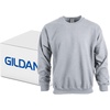 Gildan Unisex Adult Fleece Crewneck Sweatshirt, Style G18000, Multipack(Sport Grey (36-pack))
