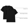 Gildan Unisex-Child Gildan Youth Heavy Cotton T-Shirt, Style G5000b, 2-Pack(Black)
