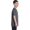 Gildan Unisex-Child Gildan Youth Heavy Cotton T-Shirt, Style G5000b, 2-Pack(Charcoal)