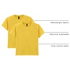 Gildan Unisex-Child Gildan Youth Heavy Cotton T-Shirt, Style G5000b, 2-Pack(Daisy)