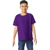 Gildan Unisex-Child Gildan Youth Heavy Cotton T-Shirt, Style G5000b, 2-Pack(Purple)