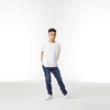 Gildan Unisex-Child Gildan Youth Heavy Cotton T-Shirt, Style G5000b, 2-Pack(White)