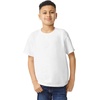 Gildan Unisex-Child Gildan Youth Heavy Cotton T-Shirt, Style G5000b, 2-Pack(White)