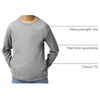 Gildan Youth Ultra Cotton Long Sleeve T-Shirt, Style G2400B, 2-Pack(Sport Grey)