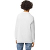 Gildan Youth Ultra Cotton Long Sleeve T-Shirt, Style G2400B, 2-Pack(White)