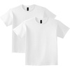 Gildan Youth Ultra Cotton T-Shirt, Style G2000B, Multipack(White)