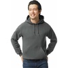 Gildan Adult Fleece Hoodie Sweatshirt, Style G18500, Multipack(Charcoal)