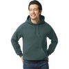 Gildan Adult Fleece Hoodie Sweatshirt, Style G18500, Multipack(Dark Heather (1-pack))
