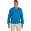 Gildan Unisex Adult Fleece Crewneck Sweatshirt, Style G18000, Multipack(Antique Sapphire)