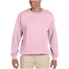 Gildan Unisex Adult Fleece Crewneck Sweatshirt, Style G18000, Multipack(Light Pink (1-pack))