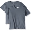 Gildan Unisex-Child Gildan Youth Heavy Cotton T-Shirt, Style G5000b, 2-Pack(Dark Heather)