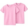 Gildan Unisex-Child Gildan Youth Heavy Cotton T-Shirt, Style G5000b, 2-Pack(Light Pink)
