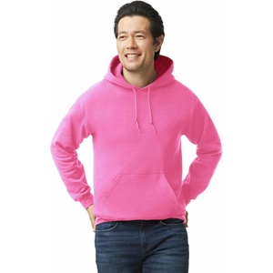 Gildan Adult Fleece Hoodie Sweatshirt, Style G18500, Multipack(Safety Pink (1-pack))