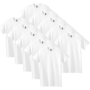 Gildan Adult Heavy Cotton T-Shirt, Style G5000(White (10-pack))