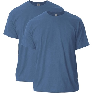 Gildan Adult Ultra Cotton T-Shirt, Style G2000, Multipack(Heather Indigo)