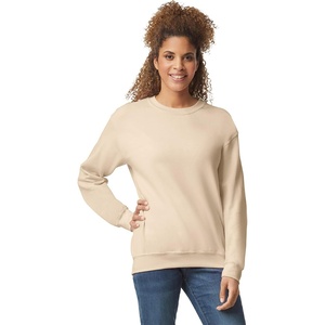 Gildan Unisex Adult Fleece Crewneck Sweatshirt, Style G18000, Multipack(Sand)