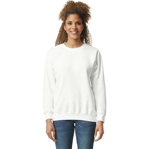 Gildan Unisex Adult Fleece Crewneck Sweatshirt, Style G18000, Multipack(White)